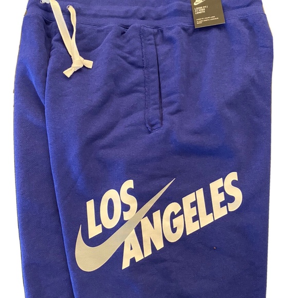 Nike Sportswear Alumni shorts CQ7220-455 Los Angeles Dodgers Blue Small Ohtani - Picture 7 of 8